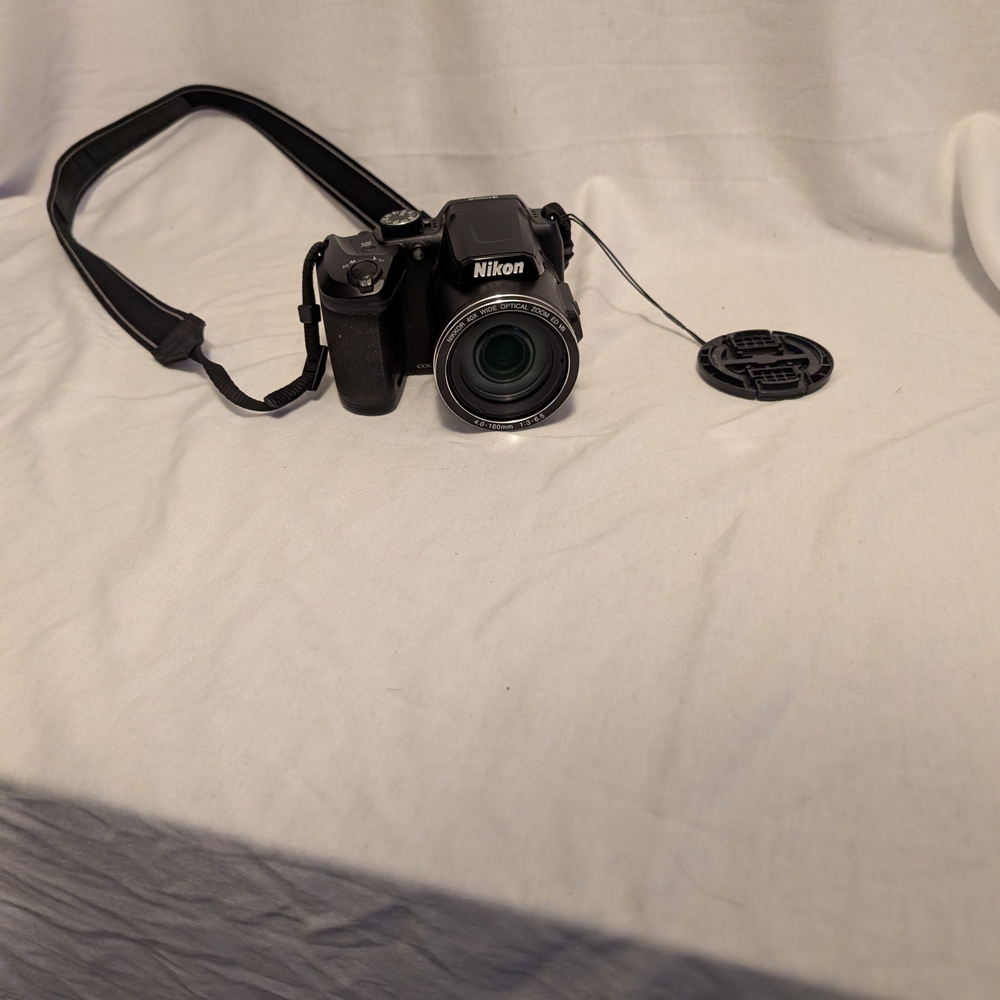 Nikon Coolpix B500 Black Digital Camera 16mp 40x Optical Zoom